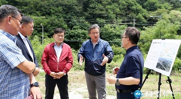 정용래 유성구청장, 민선8기 후반기 첫일정 의회와 함께 현장으로