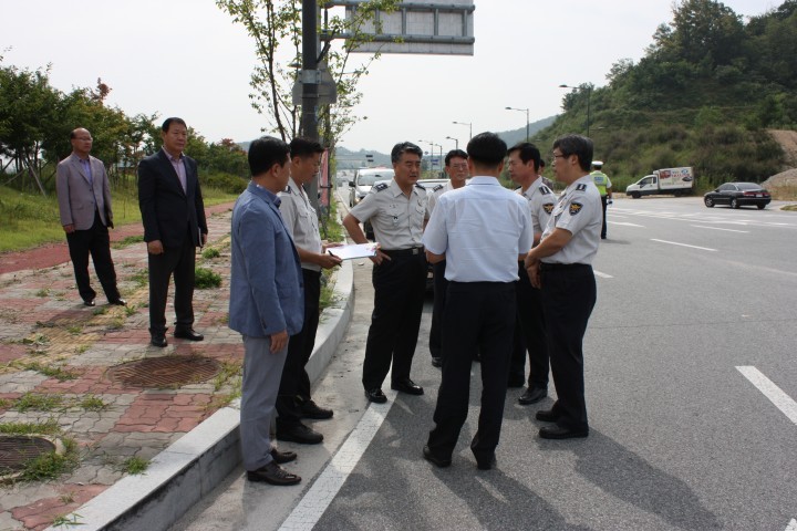 윤철규 충북지방경찰청장 충주방문