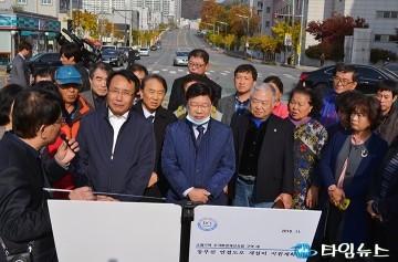 권선택 대전시장, ‘현장 시장실’ 통해 민원사업 해결