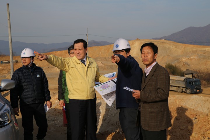 - 성주2일반산업단지 조성사업 순조롭게 진행중 -