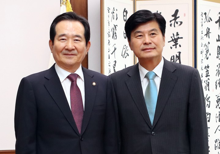 이춘희 세종시장, 국회분원 설치위해 국회 방문!