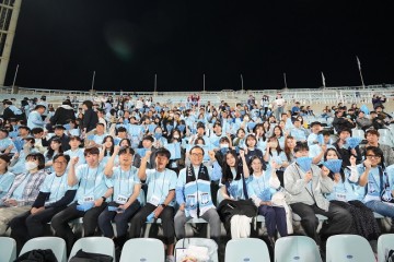 천안시 새내기 공무원들이 K리그2 새내기인 천안시티FC 응원!