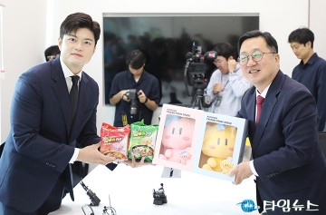 이장우 대전시장 “꿈돌이라면처럼, 당도 젊은 맛 내야죠”