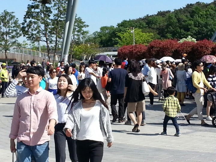 순천만정원, 1일 입장객 신기록