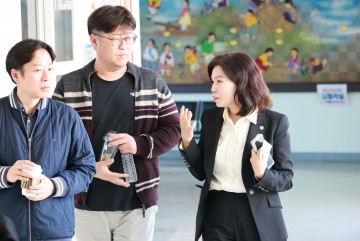 이금선 대전시의회 교육위원장, 가칭 ‘용산2초’ 설계 학부모 설명회 참석
