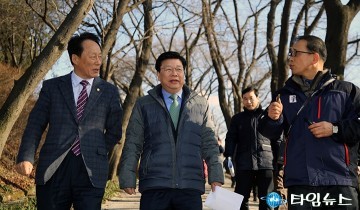 권선택 대전시장, 시정현안 현장시장실 추진