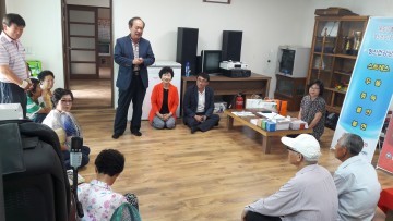이동국 봉화군보건소장 우박 피해로 인한 스트레스  지속적인 상담과 서비스 제공