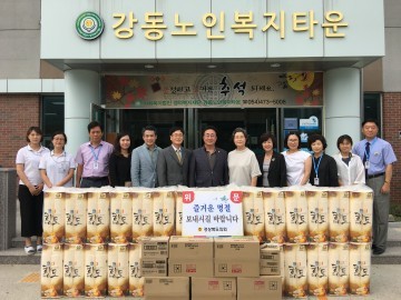 장영석  도의원 추석 명절 맞아 사회복지시설 위문