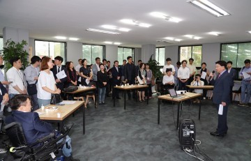 대전시, 원도심 임대료 지원 청년기업 위즈온협동조합 이전 개소