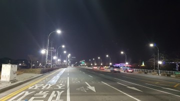 설명절 앞두고 가로등·보안등 일제 점검 완료하는 순천시