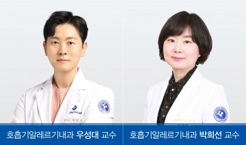 충남대학교병원 호흡기알레르기내과 우성대·박희선 교수, 알레르기 분야 국제학술지 논문 게재