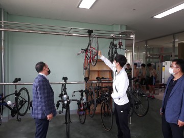 충남교육청, 학교운동부 훈련재개 현장점검