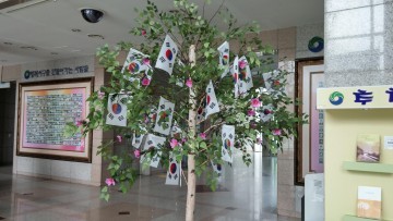 대전 서구, 10월 나라 사랑 태극기 달기 운동
