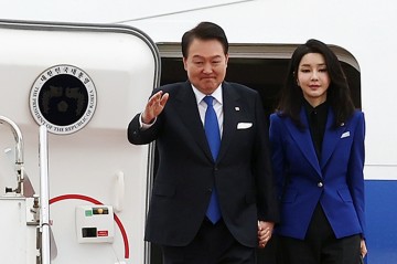 윤대통령, 히로시마 방문 이틀째…참관국 자격으로 식량·에너지 등 발언