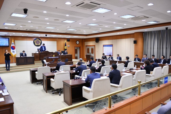 세종시의회, 제30회 임시회 폐회