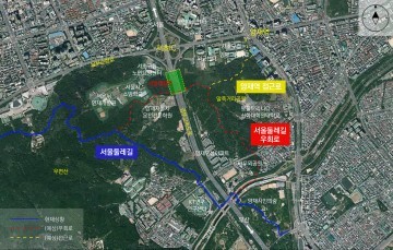 서울시, 경부고속도로 상부 양재고개 녹지연결로 조성사업 설계공모