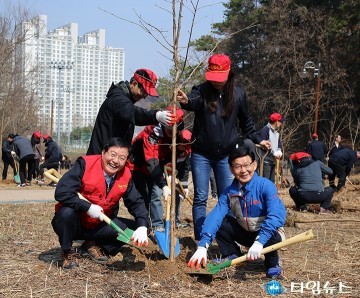대전 서구, 제72회 식목일 나무 심기 행사 개최