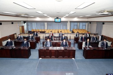 제213회 임시회 개회  제9대 전반기 의장단 선출한 상주시의회