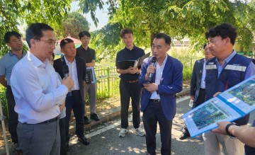 박희조 동구청장, 대동2구역 인근 학교 통학안전 의견 청취
