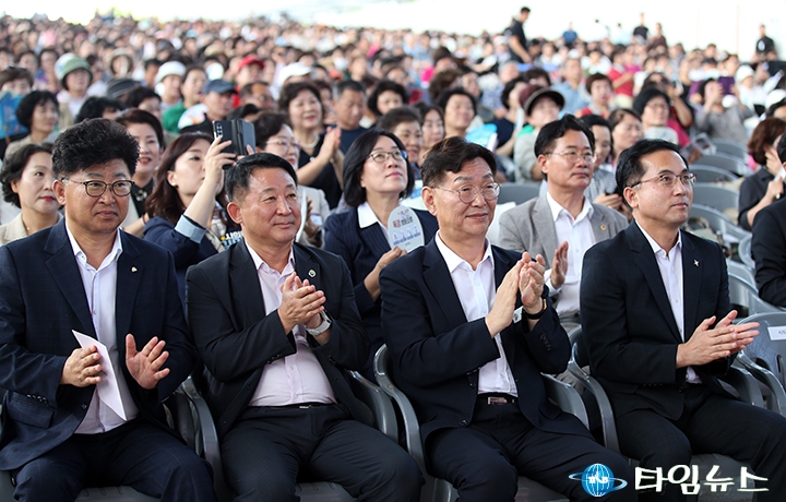 힐링 콘서트에 참석한 최충규·서철모·김제선·박희조