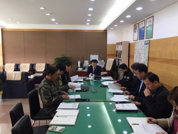 보은군 봄철 산불방지 공동 대처 관계기관 대책회의 열려