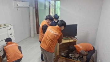 대전 유성구-한화에어로스페이스, 주거환경 개선 봉사 활동