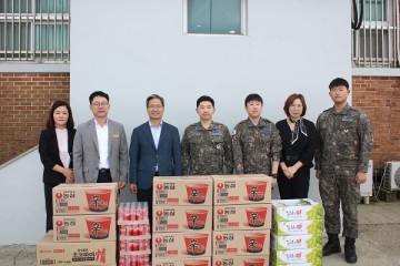 오도창 영양군수, 공군 제8789부대 방문, 군 장병 위문