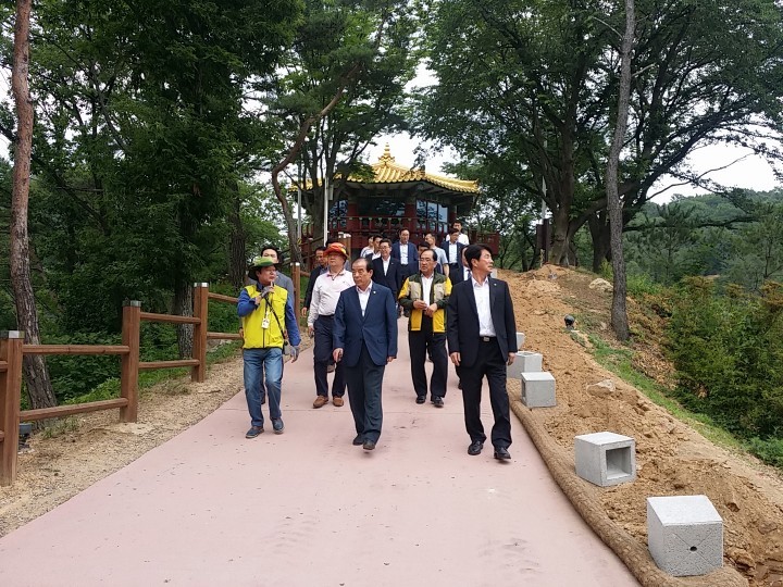 충남도의회 행자위, 도내 균형발전 사업 현장 점검