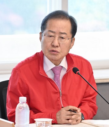 홍준표 "대통령 탓할 생각으로 선거하면 절대 못 이겨"