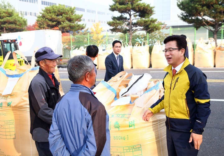 대전 유성구, 6일 대전 첫 공공비축 미곡매입