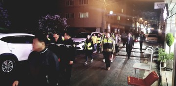 구미시 외국인 밀집지역 범죄예방활동 합동순찰