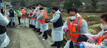 대전시설관리공단, 1사1촌 사랑의 연탄나눔 활동 펼쳐