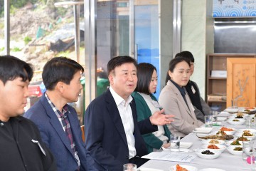 시장이 간다, 정기명 여수시장 직원들과 소통 시간 