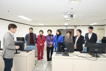 대전 서구의회, 정보화교육장 축소·괴정동 국민체육센터 공사 현장 점검…“주민 교육·생활체육 환경 반드시 보완”