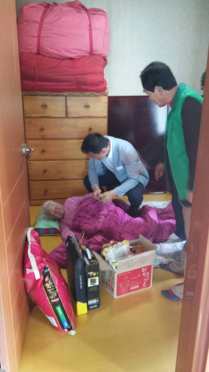 “한산면 최장수 할머니를 만나다.”