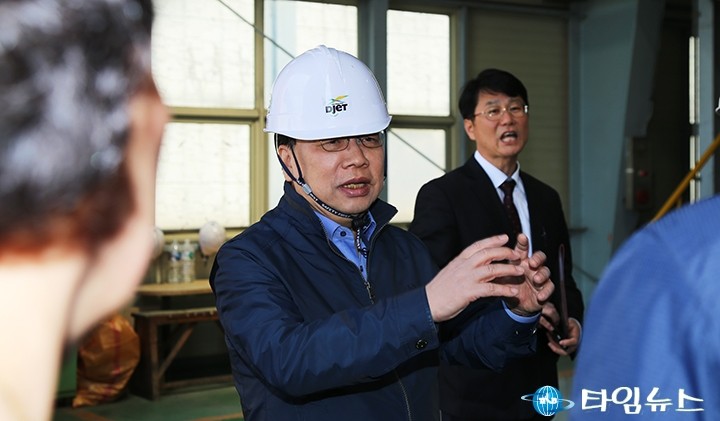 권선택 대전시장, 근로자의 날 맞아 현업근무자 격려!