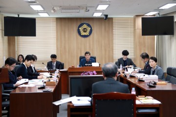 세종시의회 행정복지위원회, 제54회 임시회 2차 회의 개최