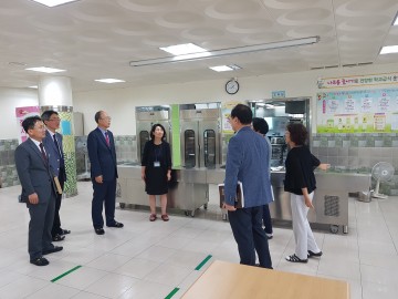 대전서부교육지원청, 2학기 신규 교장 발령 초·중학교 방문