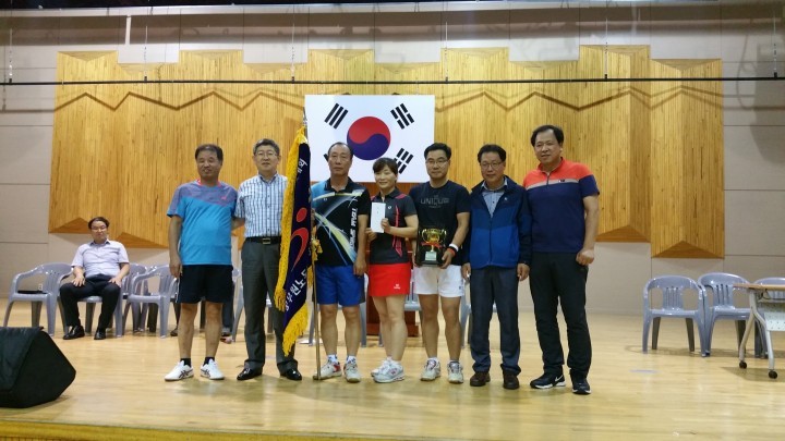  예천군, 제9회 공무원노동자단체 경북협의체 회장기 배드민턴 대회 우승