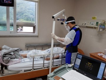 코로나19 속에서 노인결핵검진은 계속 실시