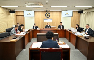 세종시의회 교육안전위원회, 주민조례청구 등 14건 심사