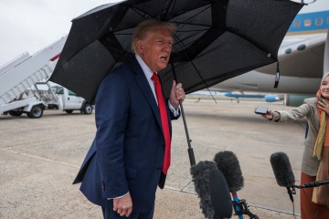 트럼프 "시진핑과 관계좋아 "美, 中 해치는 게 아닌 도우려는 것"