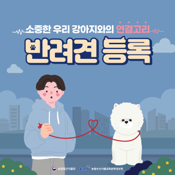 진도군, 동물등록 자진신고 운영…미등록 시, 최대 100만원 과태료