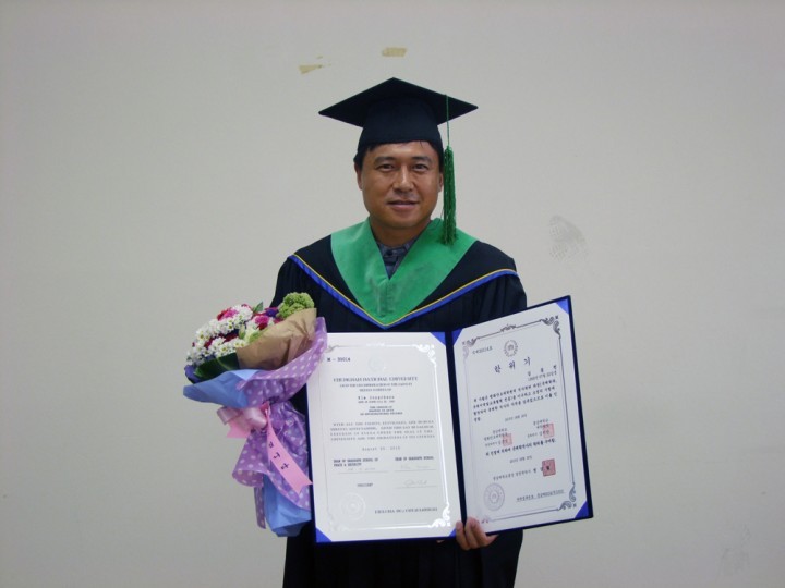 대전시의회 김종천 의원, 국제학 석사학위 취득