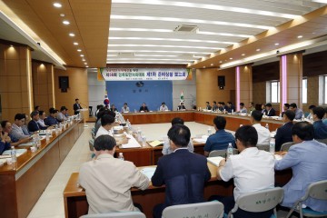이정백 상주시장 제56회 경북도민체육대회 준비상황 보고회 가져