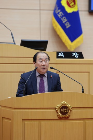 강정일 전남도의원, ‘농업용 면세유 제도 개선’ 촉구