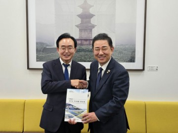 윤병태 시장, 김병기 원내대표 만나 2026년 국고 반영 건의 