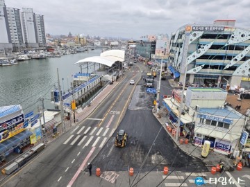 포항시, ‘죽도시장 동빈교’ 28일 전면 개통…이용객 교통 불편 해소 기대