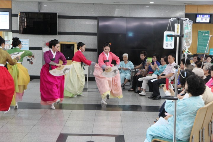 을지대학교병원, 권숙진청연무용단 초청 제 157회 수요 을지음악회 개최