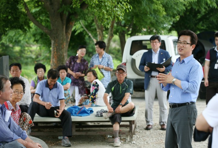 허태정 유성구청장, “과학벨트 보상, 주민입장 적극 반영”